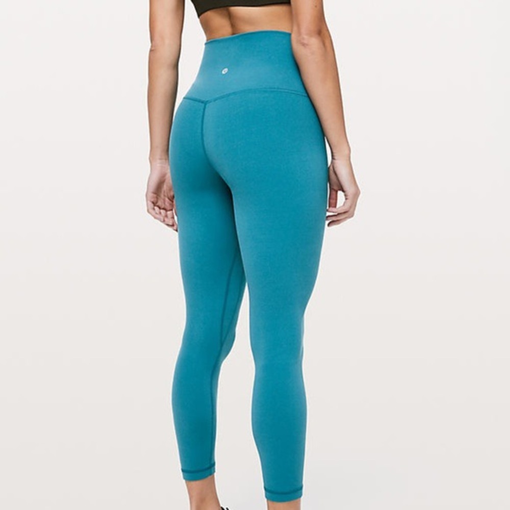 Lululemon Align pacific teal leggings